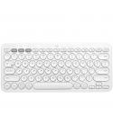 Logitech K380 Teclado Inalambrico Bluetooth - Hasta 3 Dispositivos Simultaneamente - Color Blanco