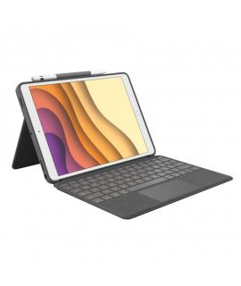 Logitech Combo Touch Funda con Teclado Retroiluminado Inalambrico para iPad Air 3ª Generacion y iPad Pro 10.5" - Trackpad -Escri