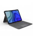 Logitech Folio Touch Funda con Teclado Retroiluminado Inalambrico para iPad Pro 11" - Trackpad - Escritura Comoda - Angulo Ajust