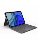 Logitech Folio Touch Funda con Teclado Retroiluminado Inalambrico para iPad Pro 11" - Trackpad - Escritura Comoda - Angulo Ajust