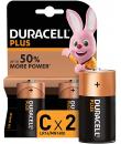 Duracell Pilas Alcalinas C Plus LR14 1.5V - 2 Unidades