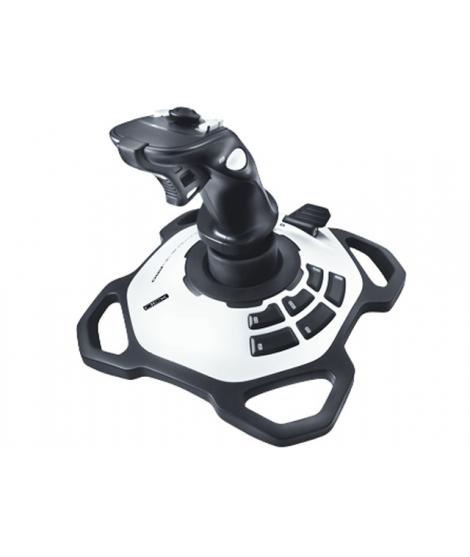 Logitech Extreme 3D Pro Joystick USB - 12 Botones Programables - Disparador Rapido - Ergonomico - Base Solida y Estable - Color 