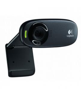 Logitech C310 Webcam HD 720p - 5Mpx - USB 2.0 - Microfono Integrado - Angulo de Vision 60º - Enfoque Fijo - Cable de 1.50 - Colo