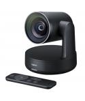 Logitech Rally Camara para Videoconferencias PTZ Ultra HD 4K USB-C 3.0 - Control Automatico - Indicador LED de Silencio - Mando 