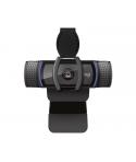 Logitech C920s Webcam HD Pro 1080p - USB 2.0 - Enfoque Automatico - Microfonos Integrados - Tapa de Obturador - Campo Visual de 