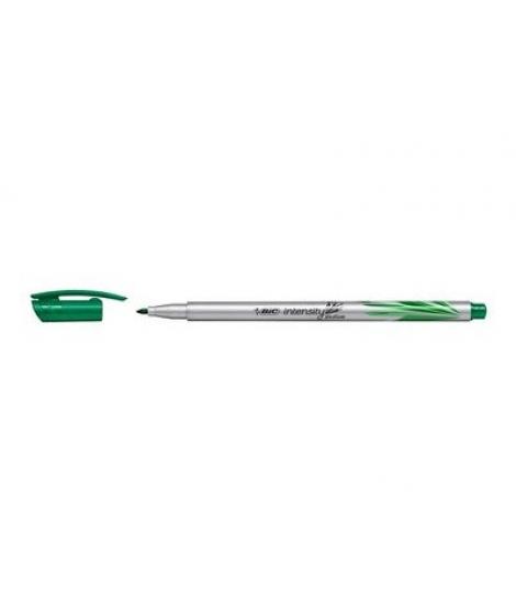 Bic Intensity Medium Rotulador de Punta Media de 0.8mm - Tinta con Base de Agua - Color Verde