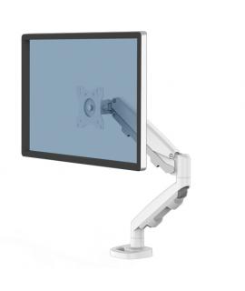 Fellowes Eppa Brazo para Monitor Individual - Hasta 39" y 8kg - Ajuste con Muelle de Gas - Color Blanco