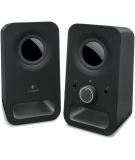 Logitech Z150 Altavoces Multimedia 2.0 6W - Entrada Jack 3.5mm - Toma de Auriculares - Cable de 1.80m - Color Negro