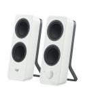 Logitech Z207 Altavoces 2.0 Bluetooth - 10W - Sonido Estereo - Entrada Jack 3.5 mm - Color Blanco