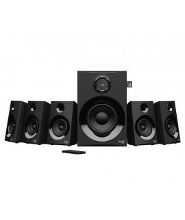 Logitech Z607 Sistema de Altavoces 5.1 160W Bluetooth - Subwoofer 25W - Sonido Envolvente - USB, Jack 3.5mm, RCA, SD - Mando a D