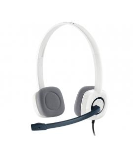 Logitech H150 Auriculares con Microfono - Microfono Plegable - Diadema Ajustable - Almohadillas Acolchadas - Controles en Cable 