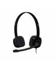 Logitech H151 Auriculares con Microfono - Microfono Giratorio - Controles en Cable - Diadema Ajustable - Conexion Jack 3.5mm - C