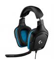 Logitech G432 Auriculares Gaming USB DTS 7.1 con Microfono - Microfono Plegable - Diadema Ajustable - Almohadillas Acolchadas - 