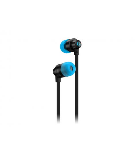 Logitech G333 Auriculares Gaming con Microfono - Adaptador USB-C - Multiplataforma - Altavoces Dinamicos - Jack 3.5mm - Color Ne