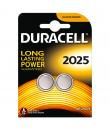 Duracell DL2025B2 Pila de Boton de Litio CR2025 3V (2 unidades)