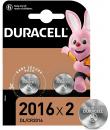 Duracell Pack de 2 Pilas Litio de Boton DL2016 3V - Tecnologia Baby Secure