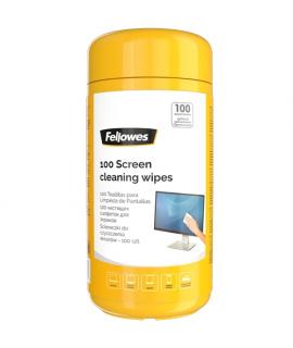 Fellowes Pack de 100 Toallitas de Limpieza para Pantallas