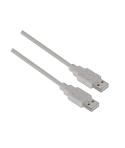 Aisens Cable USB 2.0 - Tipo A Macho a A Macho - 1.0m - Color Beige