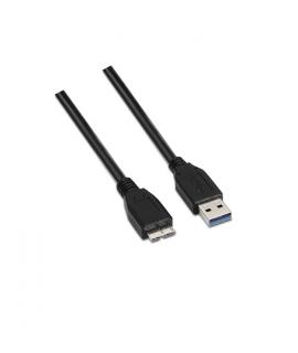 Aisens Cable USB 3.0 - Tipo A Macho a Micro B Macho - 2.0m - Color Negro