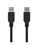 Aisens Cable USB 3.0 - Tipo A/M-A/M - 1.0M - Color Negro