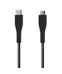 Aisens Cable USB 2.0 3A - Tipo USB-C/M-Micro B/M - 2.0m - Color Negro