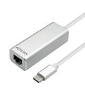 Aisens Conversor USB3.1 GEN1 USB-C a Ethernet Gigabit 10/100/1000 Mbps - Color Negro