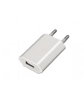 Aisens Mini Cargador USB - 5V/1A - Color Blanco