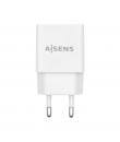 Aisens Cargador USB 10W Alta Eficiencia - 5V/2A - Color Blanco