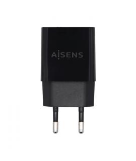 Aisens Cargador USB 10W Alta Eficiencia - 5V2A - Color Negro