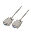 Aisens Cable Serie RS232 - DB9/H-DB9/H - 1.8m - Color Beige