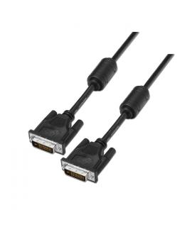 Aisens Cable DVI Dual Link 24+1 con Ferrita - DVI-D Macho a DVI-D Macho - 1.8m - (2560 x 1600) - Color Negro