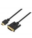 Aisens Cable DVI a HDMI - DVI18+1/Macho-HDMI A Macho - 1.8m - Full HD - Color Negro