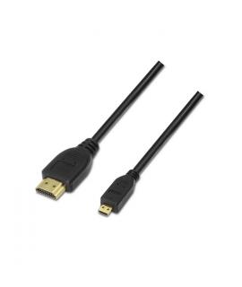 Aisens Cable Micro HDMI Alta Velocidad / HEC - A Macho-D/Macho - 1.8m - Compatibilidad 3D y Ethernet - Color Negro