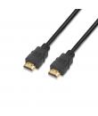 Aisens Cable HDMI 2.0 Certificado 4K HDR 60Hz Premium Macho a Macho - Ultra HD 3D ARC - 4K - 0.5m - Color Negro