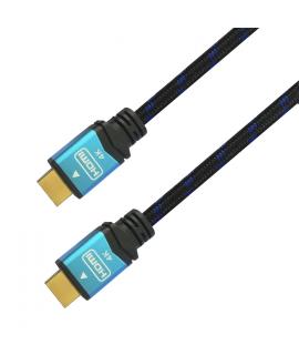 Aisens Cable HDMI V2.0 Premium Alta Velocidad / HEC 4K@60HZ 18Gbps - A/M-A/M - 0.5m - Color Negro