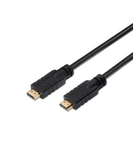 Aisens Cable HDMI V2.0 Premium Alta Velocidad/ HEC 4K@60HZ 18GBPS con Repetidor - A/M-A/M - 15m - Color Negro