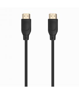 Aisens Cable HDMI V2.0 Premium Alta Velocidad / Hec 4K@60Hz 18Gbps - A/M-A/M - 0.5m - Color Negro