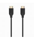 Aisens Cable HDMI V2.0 CCS Premium Alta Velocidad / Hec 4K@60Hz 18Gbps - A/M-A/M - 0.5m - Color Negro