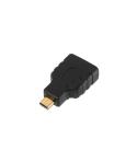 Aisens Adaptador HDMI a Micro HDMI - A Hembra-HDMI D/Macho para Tablet o Camara digital - Color Negro