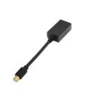 Aisens Conversor Mini DP a HDMI - mDP/M-HDMI A Hembra - 15cm - Color Negro