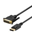 Aisens Cable Conversor Displayport a DVI - DP/M-DVI/M - 2.0m - Color Negro