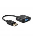 Aisens Conversor Displayport a SVGA - DP/M-SVGA/H - 15cm - Color Negro