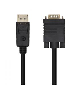 Aisens Cable Conversor Displayport a VGA - DP/M-VGA/M - 3.0m - Color Negro