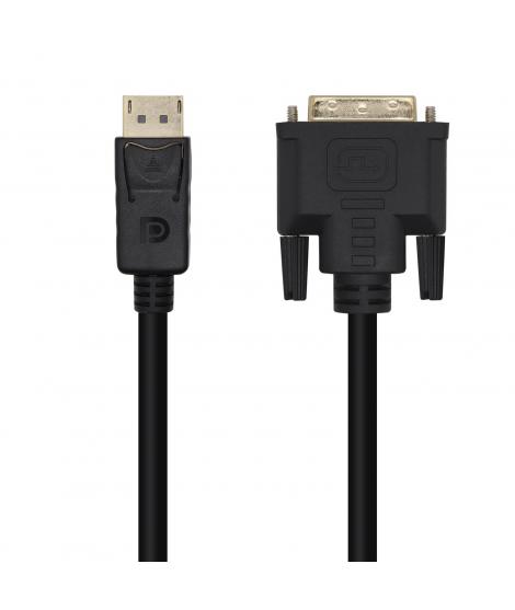 Aisens Cable Conversor Displayport a DVI - DP/M-DVI/M - 3.0m - Color Negro