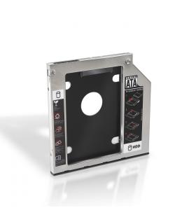 Aisens Adaptador Disco Duro de 7.0 mm para Unidad Optica Portatil de 9.5 mm - Instalar un Segundo Disco Duro 2.5" o SSD en un Po