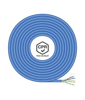 Aisens Cable de Red RJ45 LSZH CPR Dca CAT.6 UTP AWG24 - 100M - Color Azul