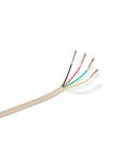 Aisens Cable de Telefono 4C - 100m - Color Beige