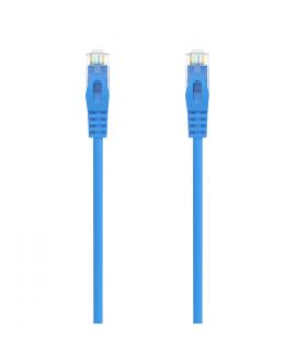 Aisens Cable de Red Latiguillo RJ45 LSZH CAT.6A 500 MHZ UTP AWG24 - 25CM - Color Azul