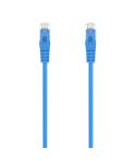 Aisens Cable de Red Latiguillo RJ45 LSZH Cat.6A 500 MHZ UTP AWG24 - 0.25m - Libre de Halogenos - 10 Gigabit/s - Color Azul