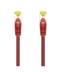 Aisens Cable de Red Latiguillo RJ45 LSZH Cat.7 600 MHz S/FTP PIMF AWG26 - 25cm - Color Rojo